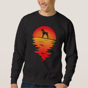 Sunset Giant Schnauzer Dog Sweatshirt