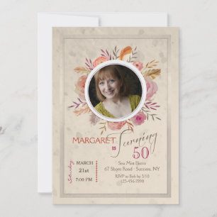 Sunset Glow Photo Invitation