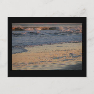 sunset glow postcard