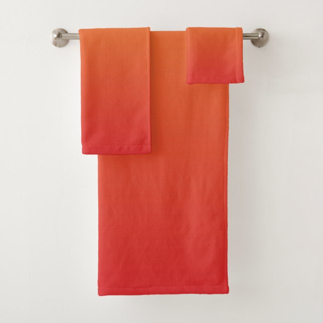 Sunset Gradient Bath Towel Set (Insitu)