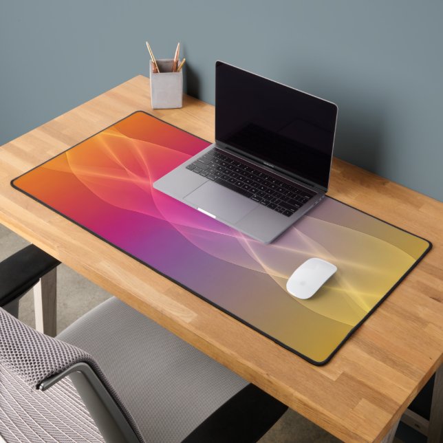 Sunset Gradient Mesh Desk Mat (Office 2)