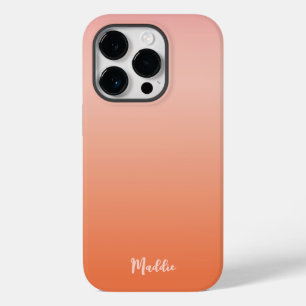 Sunset Gradient Orange and Warm Colour Case-Mate iPhone 14 Pro Case