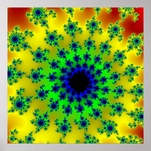 Sunset Green Eye Poster (Front)