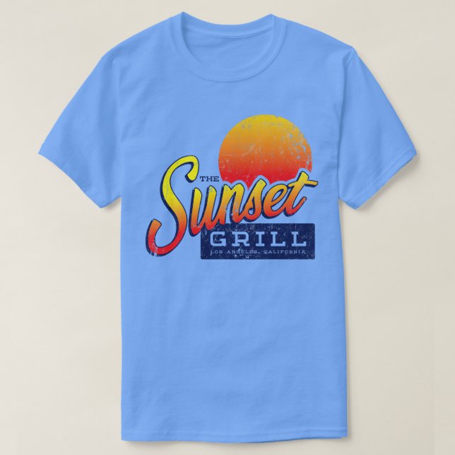 Sunset Grill T-Shirt (Design Front)
