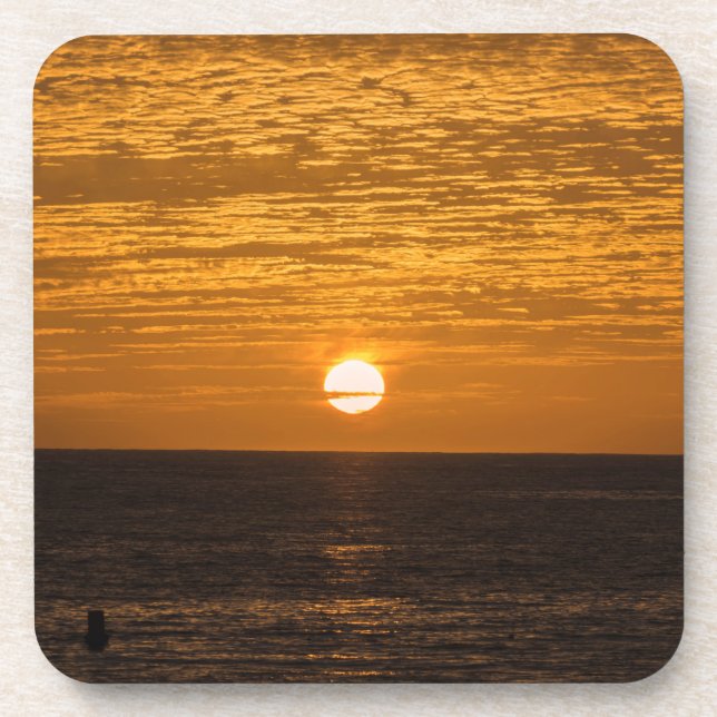 Sunset hard plastic coasters (Front)
