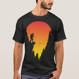 Sunset Hike Men's Perfect Tee by TheVintageBiker