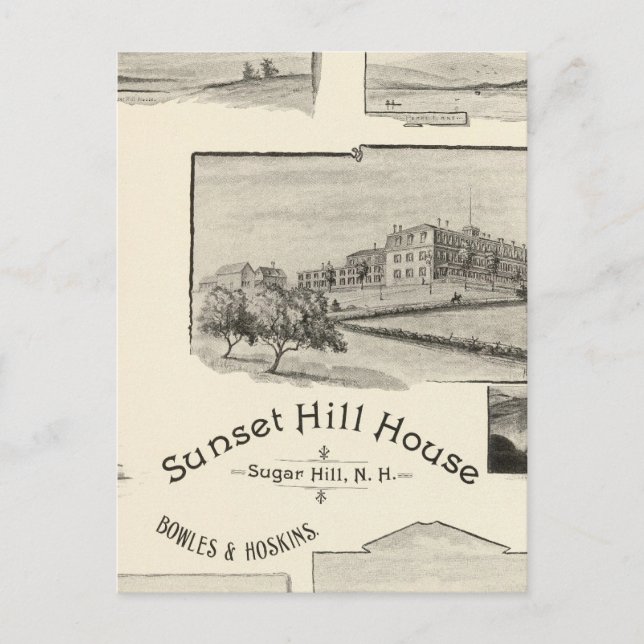 Sunset Hill House, Sugar Hill, NH Postcard (Front)