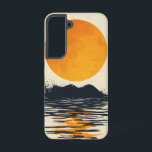 Sunset Hills Serenity Phone Case<br><div class="desc">Layered hills in deep sunset hues form a harmonious landscape full of warmth,  depth,  and evening tranquillity.</div>