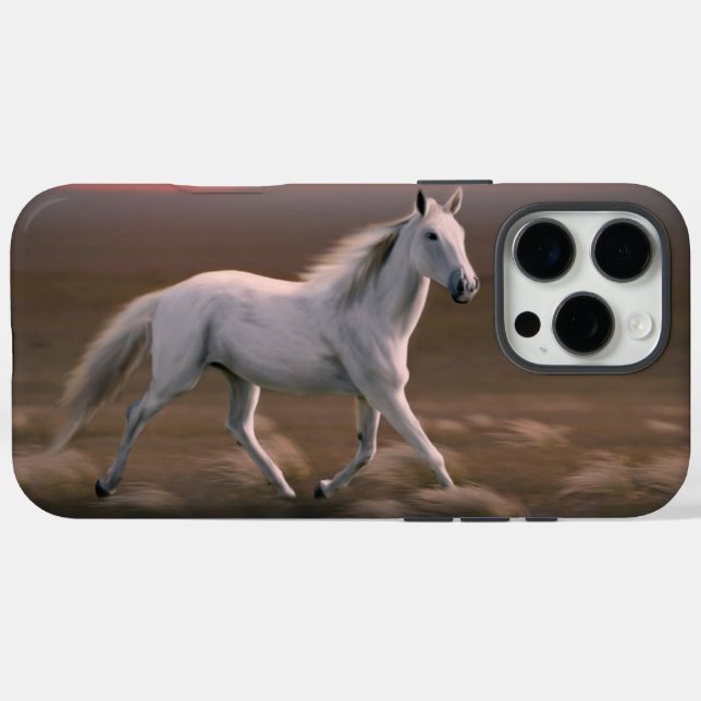 Sunset Horse iPhone / iPad case (Back (Horizontal))