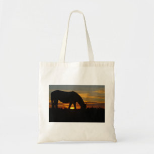 Sunset Horse Tote Bag