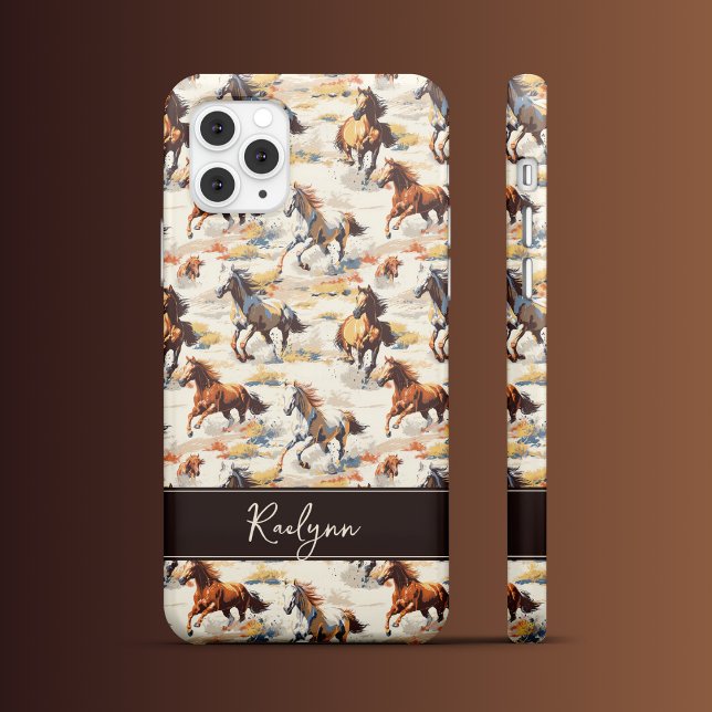 Sunset Horses  Case-Mate iPhone Case (Creator Uploaded)