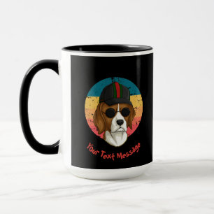 Sunset Hound Mug