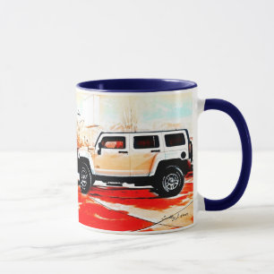 "Sunset Hummer" © 2009 S.J. Mug