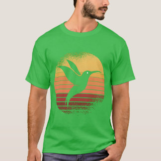 Sunset Hummingbird Hummingbirds Birds funny T-Shirt
