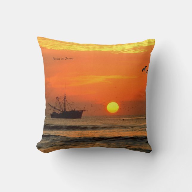 Sunset image for Polyester-Cushion Cushion (Front)