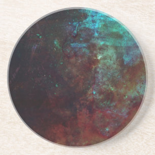 Sunset in Abstract Coaster