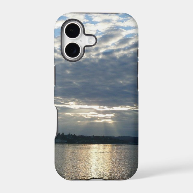 Sunset in British Columbia Canadian Seascape (Back)