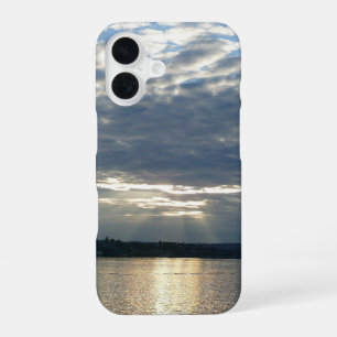 Sunset in British Columbia Canadian Seascape iPhone 16 Case