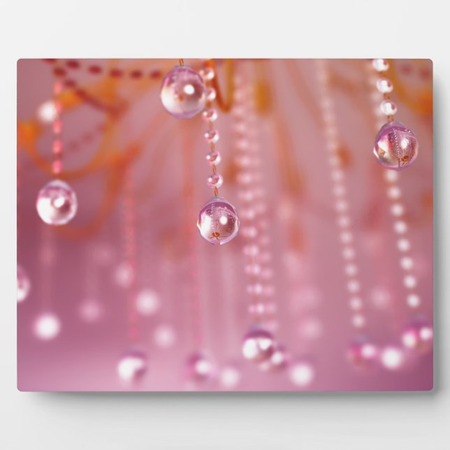 Sunset in Crystal Photo Plaque (Front)