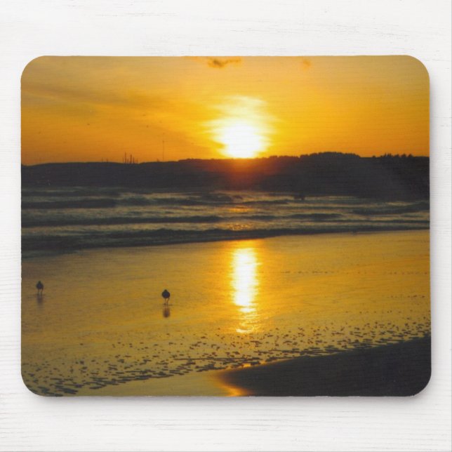 Sunset in El Granada, CA Mouse Pad (Front)