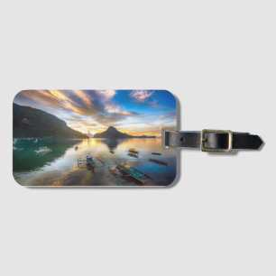Sunset in El Nido Luggage Tag