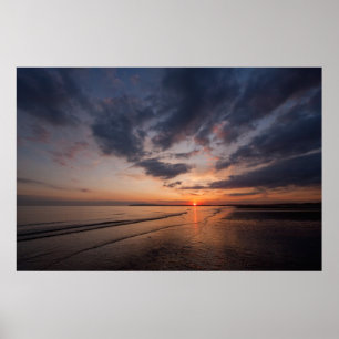Sunset in England UK Poster