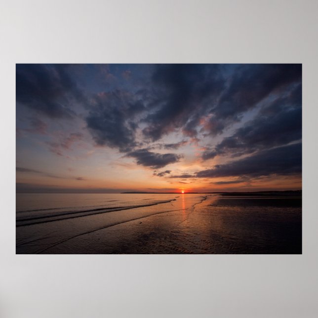 Sunset in England UK Poster (Front)