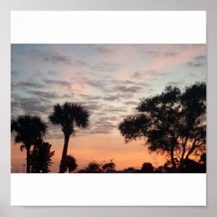 sunset in FL Poster