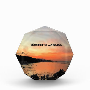 Sunset in Jamaica Photo Block