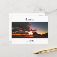 Sunset in Le Morne Mauritius