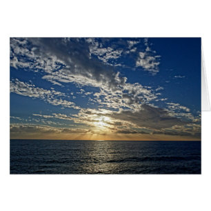 Sunset in Liguria - the Cinque Terre Card