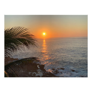 Sunset in Los Cabos, Mexico Photo Print