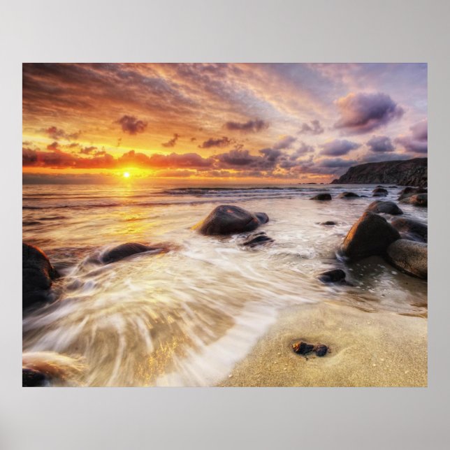 Sunset in Motion Poster (Front)