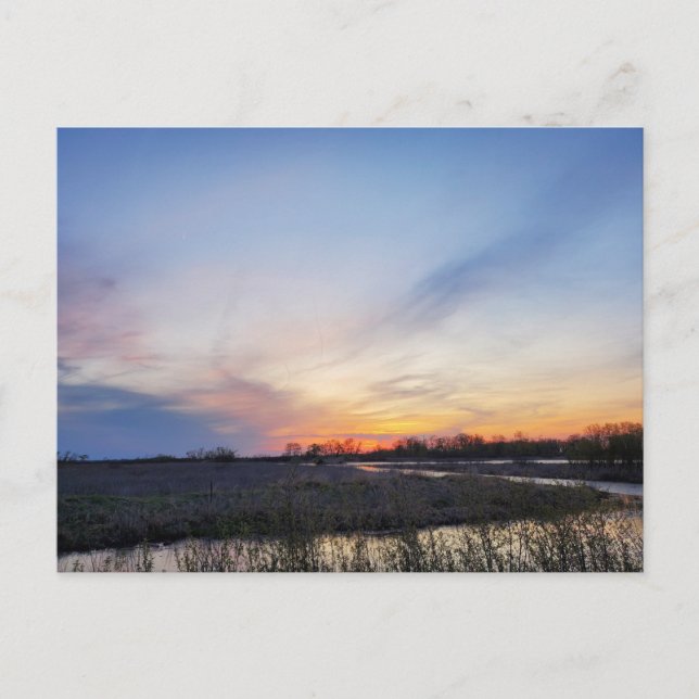 Sunset in Ohio Postcard (Front)