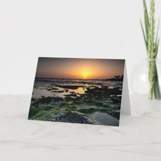 Sunset in Paphos, Cyprus (2512)  Card