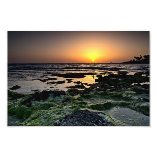 Sunset in Paphos, Cyprus (2512)  Photo Print