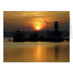 Sunset In Podersdorf Burgenland