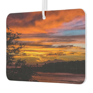 Sunset in Praia, Cape Verde Car Air Freshener