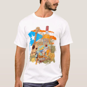 Sunset in Puerto Rico: Sublimation Design T-Shirt