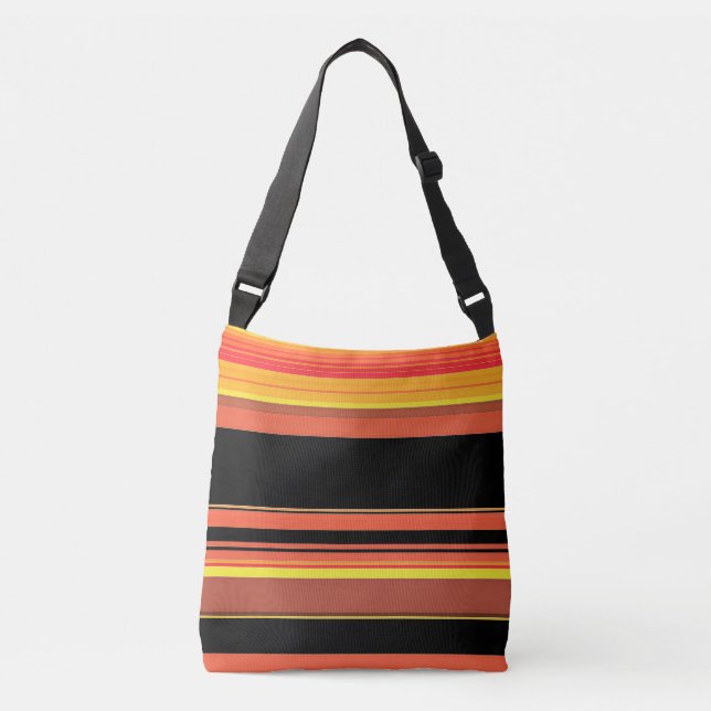 SUNSET IN STRIPES CROSSBODY BAG (Front)