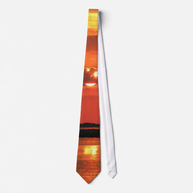SUNSET IN THE CLOUDS TIE (Front)
