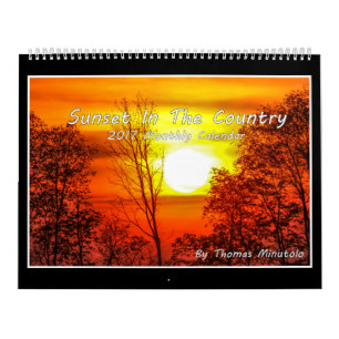 Sunset In The Country 2017 Calendar