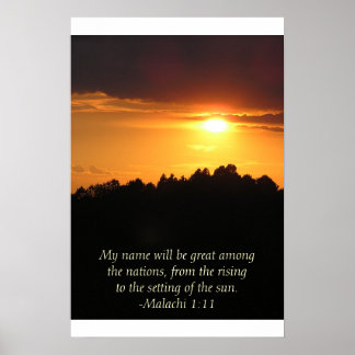 Sunset In The Foothills Poster