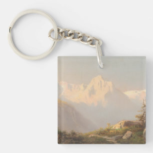 Sunset in the Mountains – Carl Lafite Key Ring