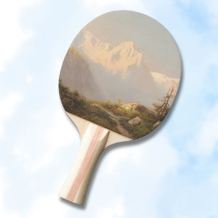 Sunset in the Mountains – Carl Lafite Ping Pong Paddle