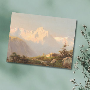 Sunset in the Mountains – Carl Lafite Postcard