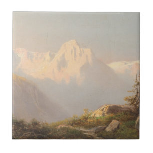 Sunset in the Mountains – Carl Lafite Tile