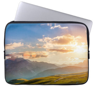 Sunset in the Mountains Laptop Sleeve