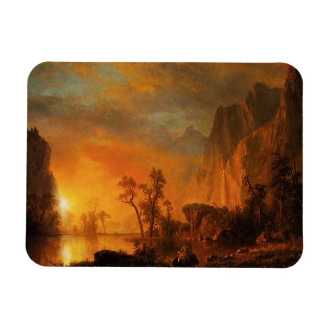Sunset in the Rockies Magnet (Horizontal)
