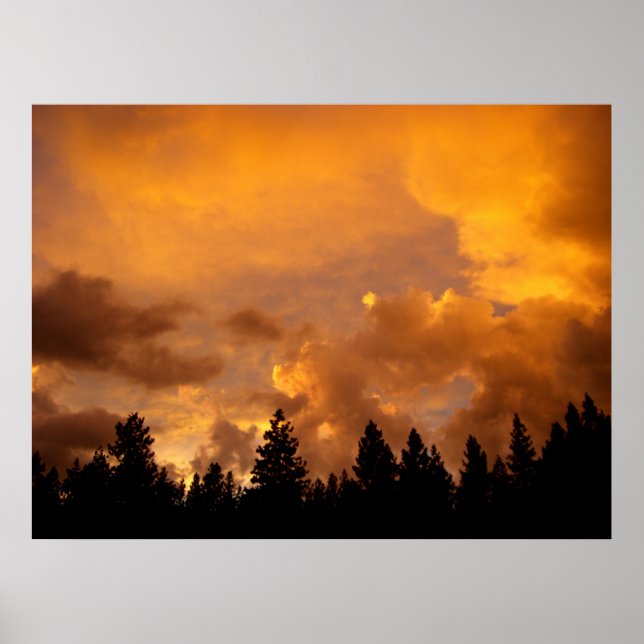 Sunset in the Sierras - Print (Front)